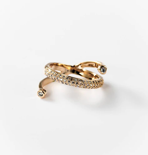 Bague funny plaquée or 24 carats CHOGAN