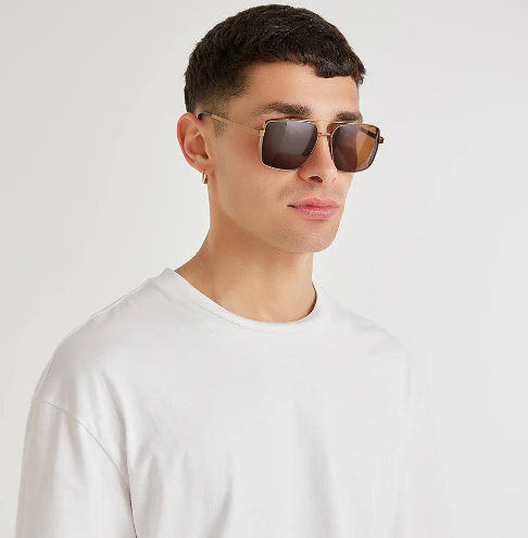 LUNETTES DE SOLEIL ‘MESSINA’- MARRON CHOGAN - Image 3