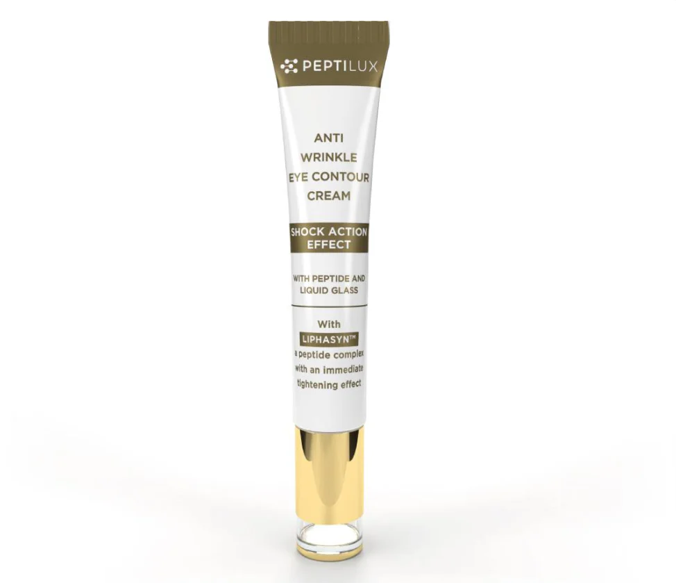 PEPTILUX - CREME CONTOUR DES YEUX ANTI-RIDES "EFFET SHOCK ACTION" AVEC LIPHASYN™ - 20 ML CHOGAN